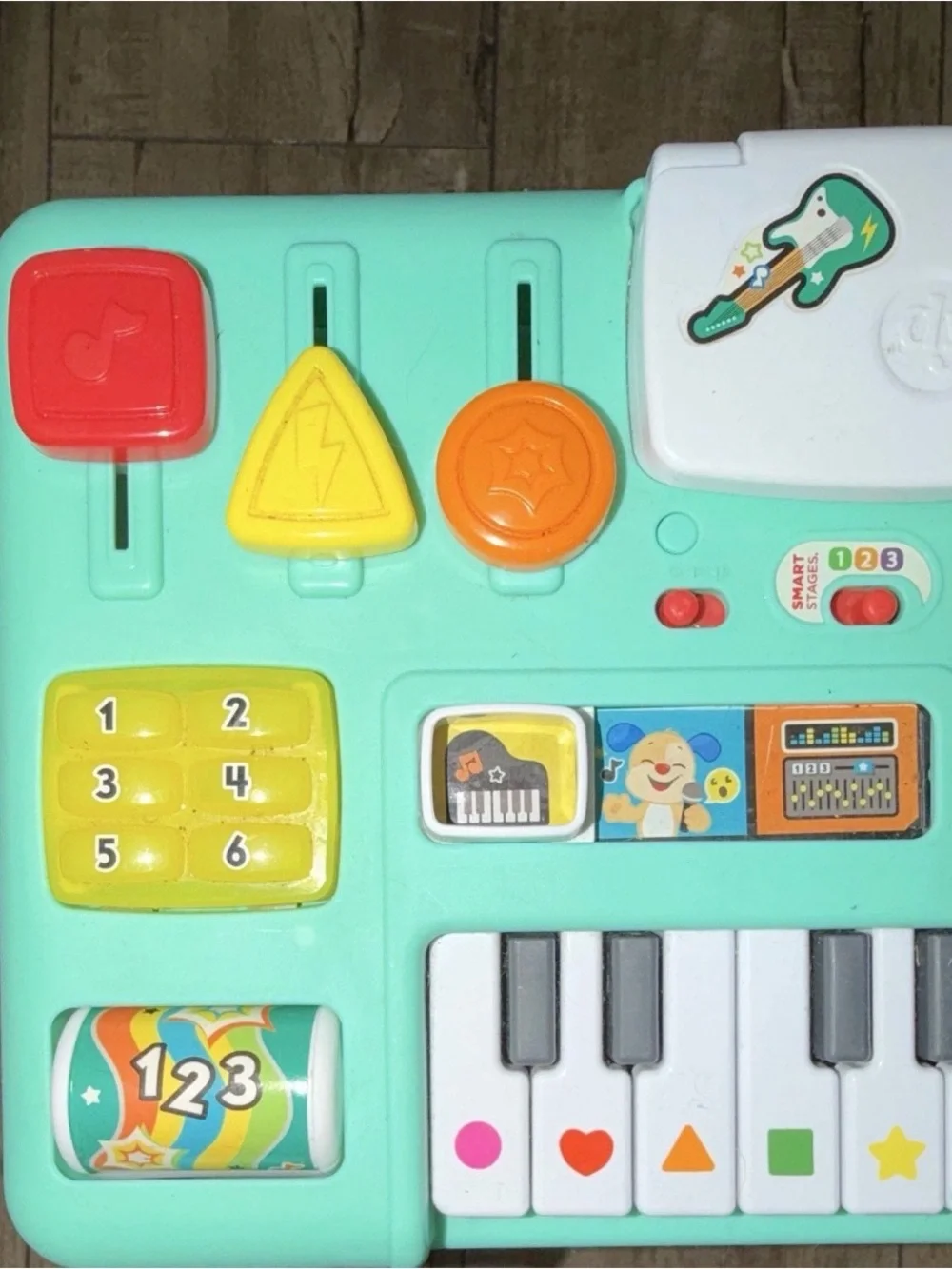 Fisher-Price DJ Musical Activity Table with Microphone